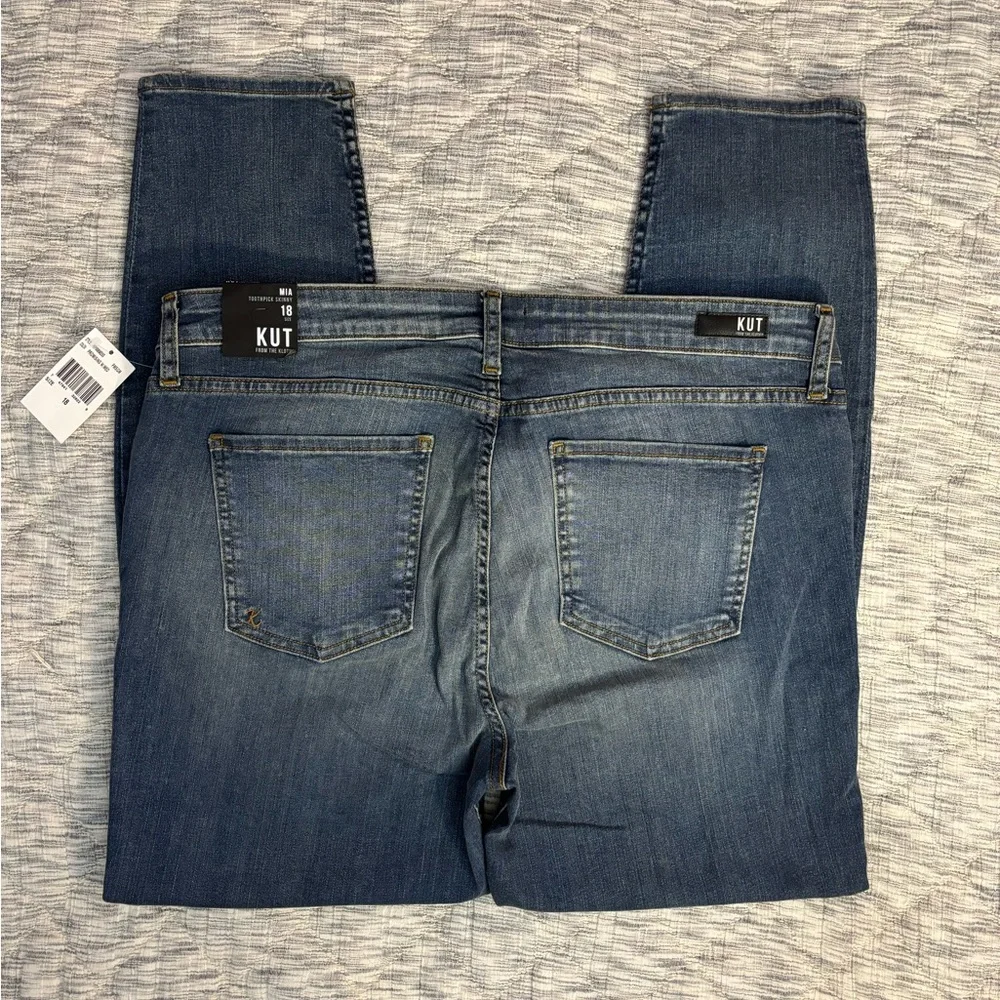 KUT From The Kloth Mia Toothpick Skinny Jeans Sz 18 NWT | KUT Women Skinny Jean- - Picture 9 of 10